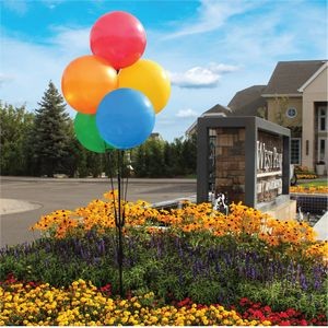 Balloon Bobber Cluster Pole Kit w/ Ground Mount