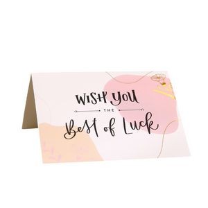 Full Colors Folded Greeting Card