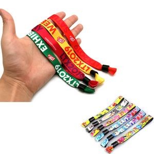 Woven Fabric Wristband/ Identification Wristband