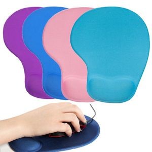 Silicone Mouse Pad w/Wrist Rest