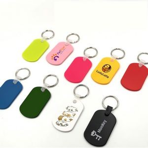 Plastic Hotel Keychain / Motel Key Tag