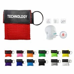 CPR Face Shield Keychain Kit