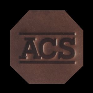 Octagon Genuine Leather Patch (1.81"x1.81")