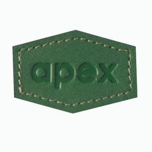 Hexagon Genuine Leather Patch (1.77"x1.18")
