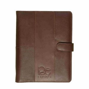 Leather Padfolio with 3-Ring Binder