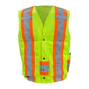 Lime Green Poly/Cotton Supervisor Safety