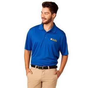Zorrel® Men's Harrison Syntrel™ Short Sleeve Mesh Polo Shirt