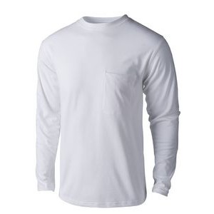 Zorrel® Men's Dri-Balance™ Long-Sleeve T-Shirt w/Pocket
