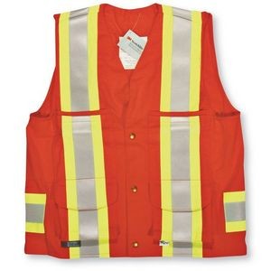 Orange Indura Ultrasoft® Supervisor Safety Vest