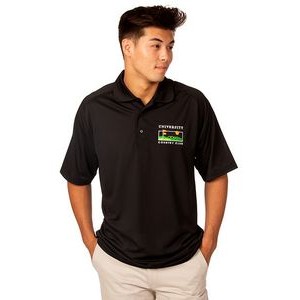 Zorrel® Men's Palmetto Saddle Shoulder Pique Polo Shirt