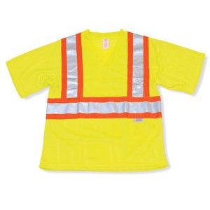 Lime Green Polyester Soft T-Shirt