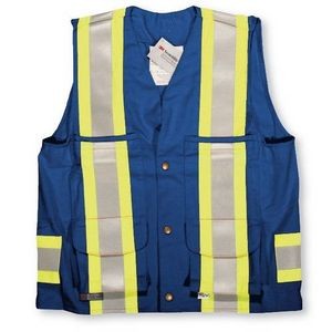 Royal Blue Indura Ultrasoft® Supervisor Safety Vest