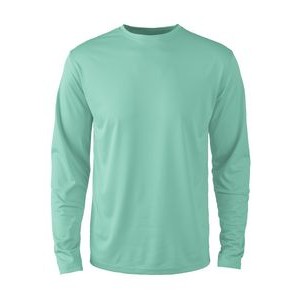 Zorrel® Men's Barbados Syntrel™ Long-Sleeve Popcorn Knit Tee Shirt