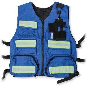 Royal Blue Mesh First Aid Safety Vest