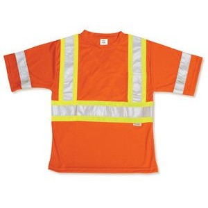 Poly Wicking Orange T-Shirt