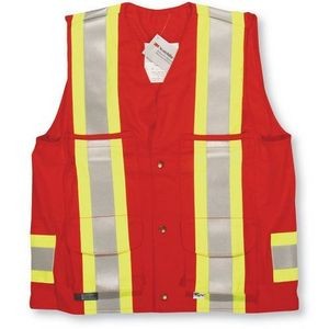 Red Indura Ultrasoft® Supervisor Safety Vest