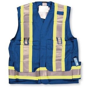 Royal Blue Indura Ultrasoft® Surveyor Safety Vest