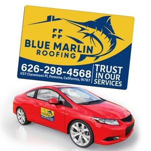 12 " X 18 " Magnetic Car Signs 30 Mil (Outdoor Use)