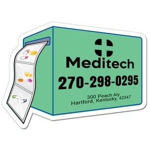 4.25x3.14 Health Care Shaped Magnets - 20 Mil