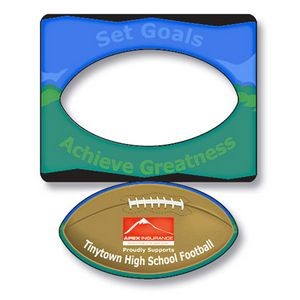 Magnet - Picture Frame Football Punch (3.5x4.5) - 30 Mil