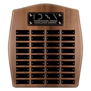 Honour Annual Plaque w/Laser Engraved Plate (17" x 19")