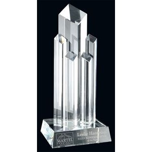 11" Millennium Optic Crystal Award