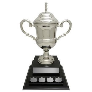 18.625" Glasgow Cup Annual Golf Award w/Nickel Plated Brass