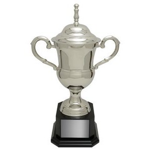 14.75" Glasgow Cup Golf Award w/Nickel Plated Brass