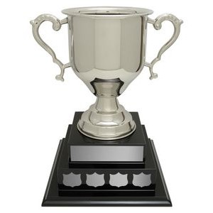 14.75" Dundee Cup Annual Golf Award w/Nickel Plated Brass