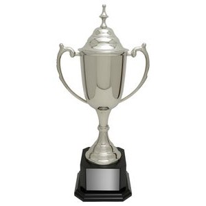 17.75" Edinburgh Cup Golf Award w/Nickel Plated Brass