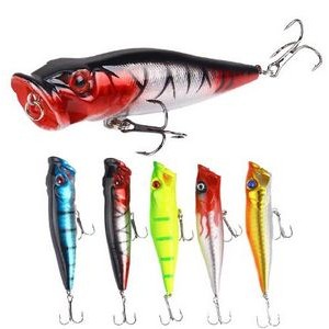 Plastic Fishing Lure With Hook - 9 Cm Long