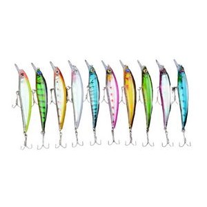 Plastic Fishing Lure With Hook - 11.2 Cm Long
