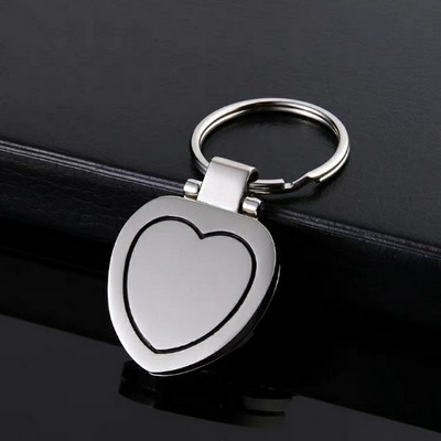 Heart Shape Key Chain Ring