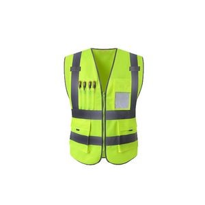 Reflective Safety Vest With Pocket
