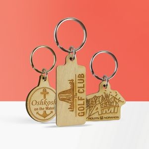 Custom Shape Wood Key Holder