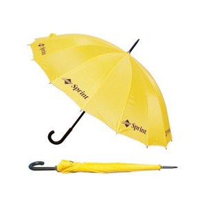 41" Arc Manual Umbrella W/ Plastic Hook Handle