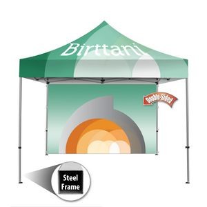 Tenda 10' x10' Steel | Canopy | Double-Sided Wall Graphic Package