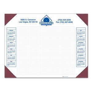 50-Sheet Custom Doodle Pad w/4-Corners