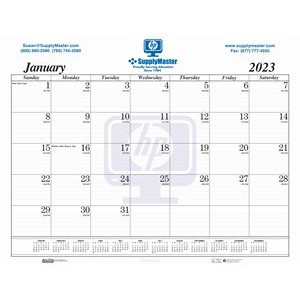 Gummed Desk Pad Calendar (18 1/2
