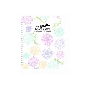 Whimsical Imprinted Doodle Coloring Notebook