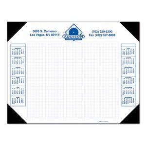 25-Sheet Custom Doodle Pad w/4-Corners