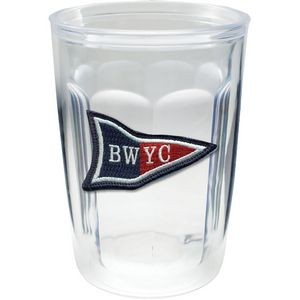 14 Oz. Double Wall Thermal Tumbler - Embroidered Emblem