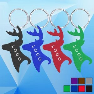 Deer Shaped Opener w/Key Ring