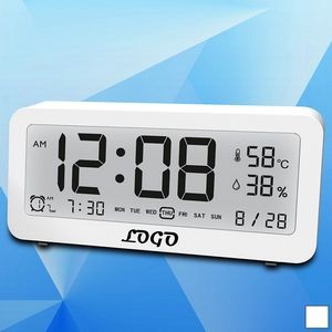 7 9/16'' Digital Desk Clock w/ Touch Button