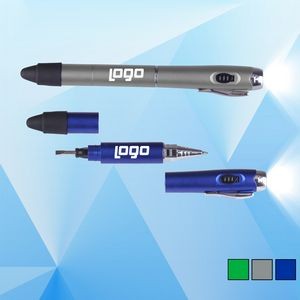 LED Pen with Screwdriver