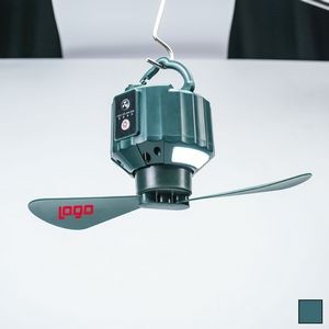 Rechargeable Fan w/Light & Hanging Hook