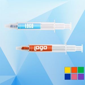 Syringe Shaped Highlighter Marker