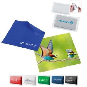 Jagged Edges Microfiber Cleaning Cloth/Cosmetic Bag