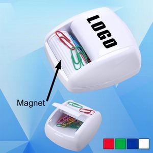 Paperclip Dispenser with Magnet Roller