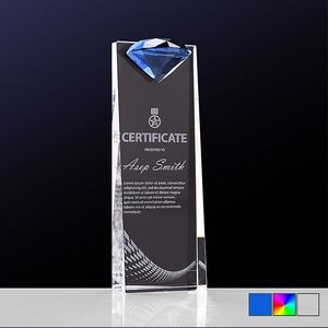 Stunning Diamond Crystal Trophy